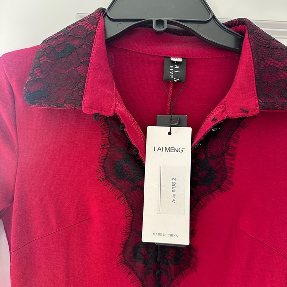 Red dress vintage - Picture 3 of 3